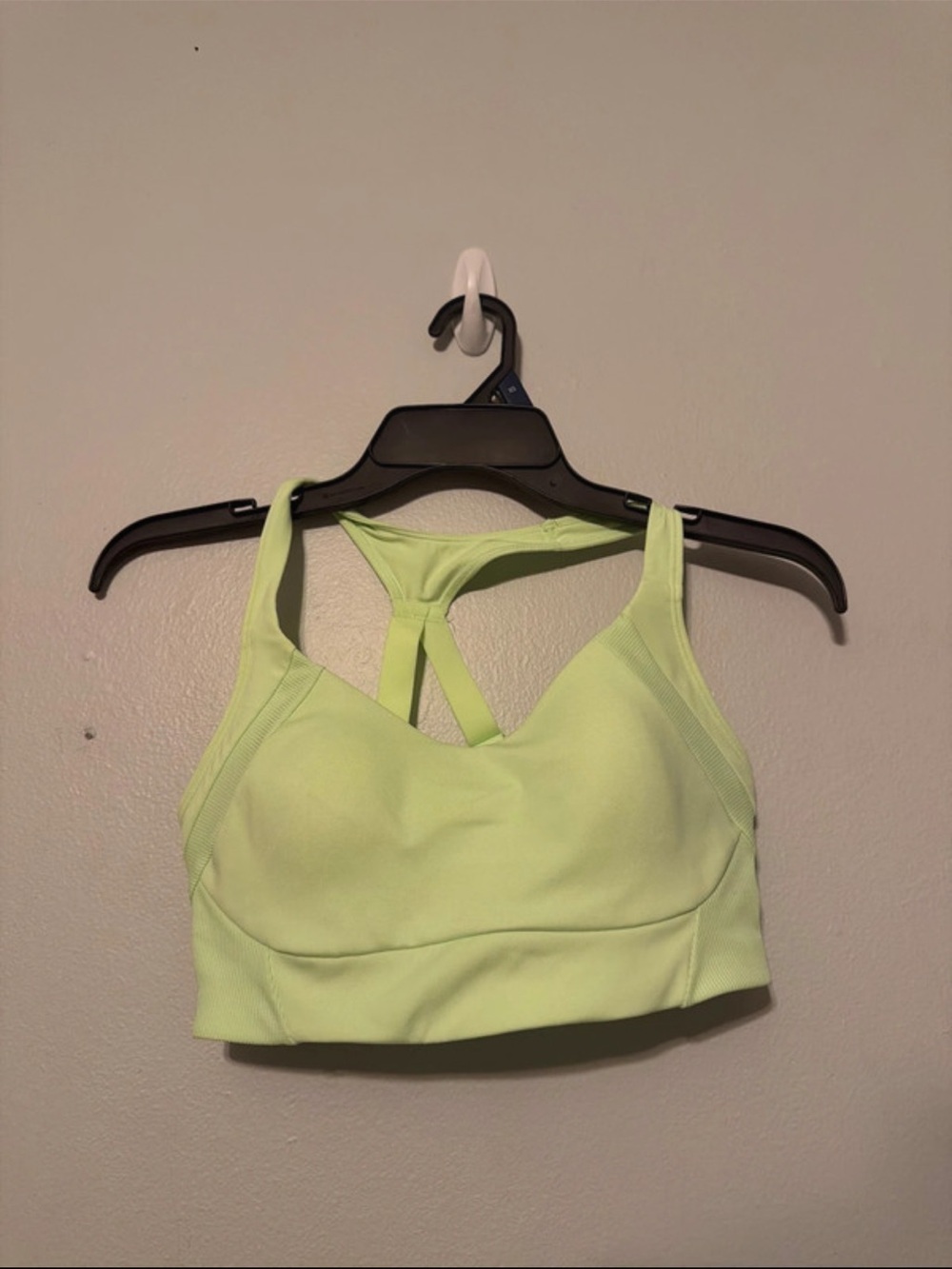 Avia Light Lime Green Strappy Sports Bra